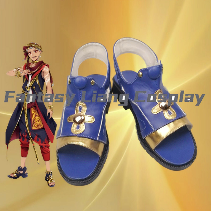 Men Accessories Korea - Anime Twisted Wonderland Kalim Cosplay Shoes
