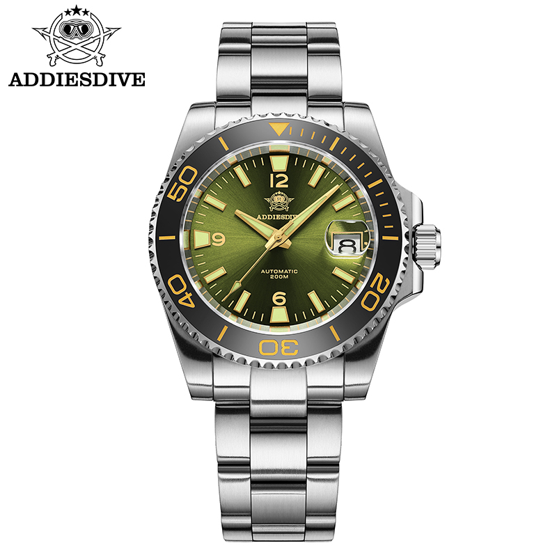 Men'S Accessories Jewelry Bracelet - ADDIESDIVE New Diving Gift Watch Men