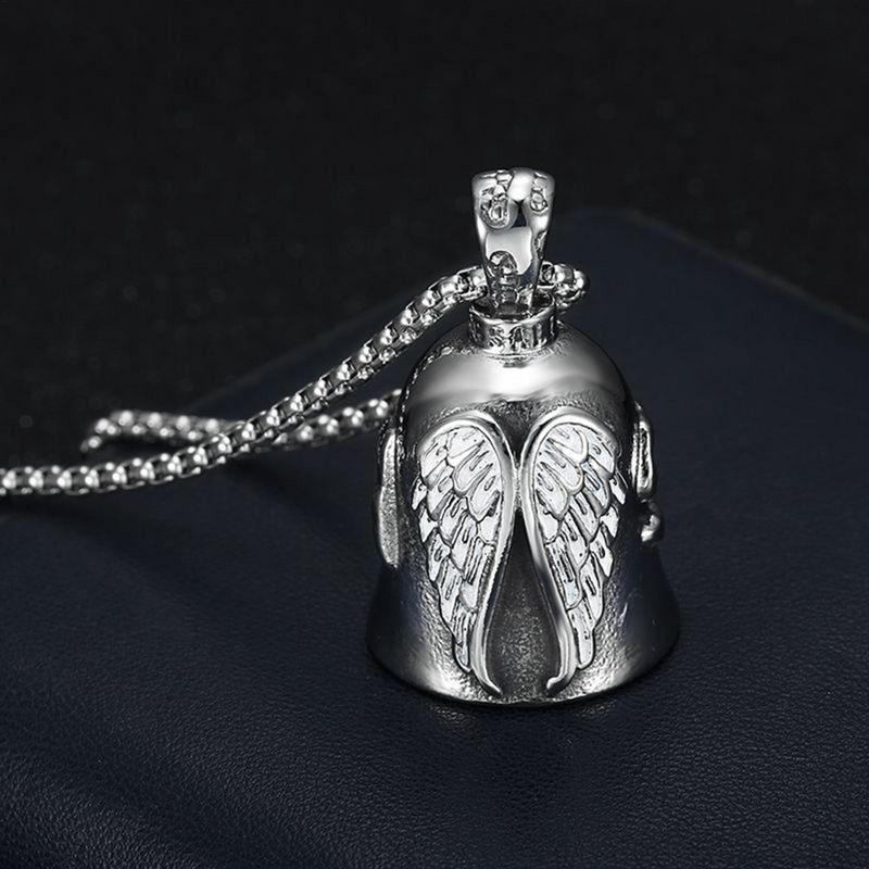 Men Accessories Pendant - Portable Riding Bell Angel Wings Bell