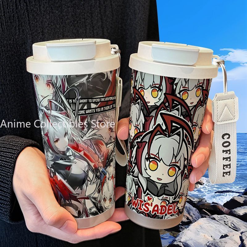 Flask Stainless Steel - 520ml Cute Creative Water Bottle Water