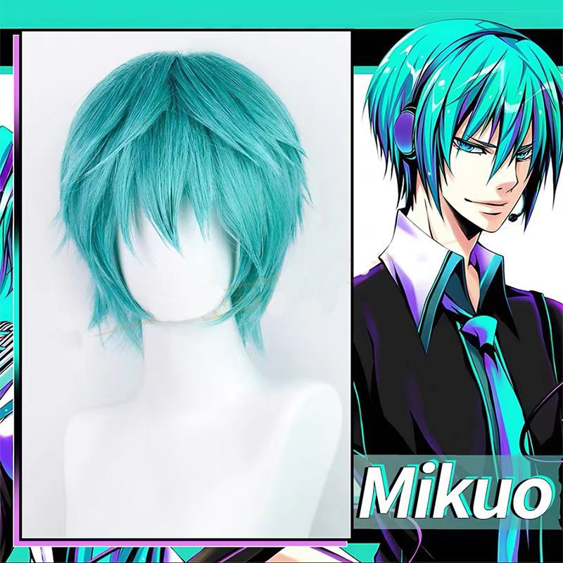 Men Accessories H&M - Mikuo Cosplay Wig Anime Miku Blue
