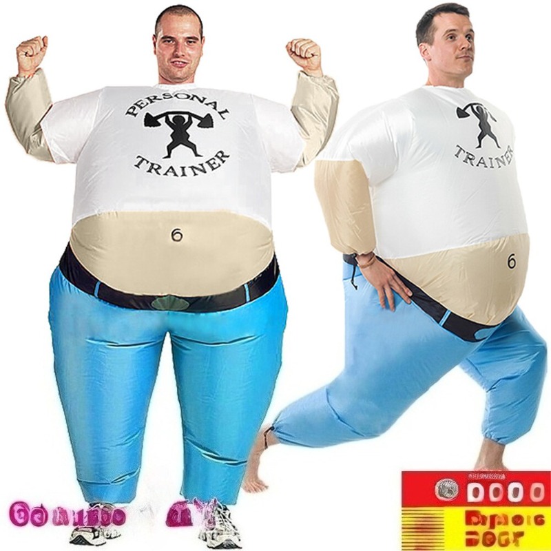 Men'S Accessories Coach - Funny Popeye Inflatable Halloween Costume Adult