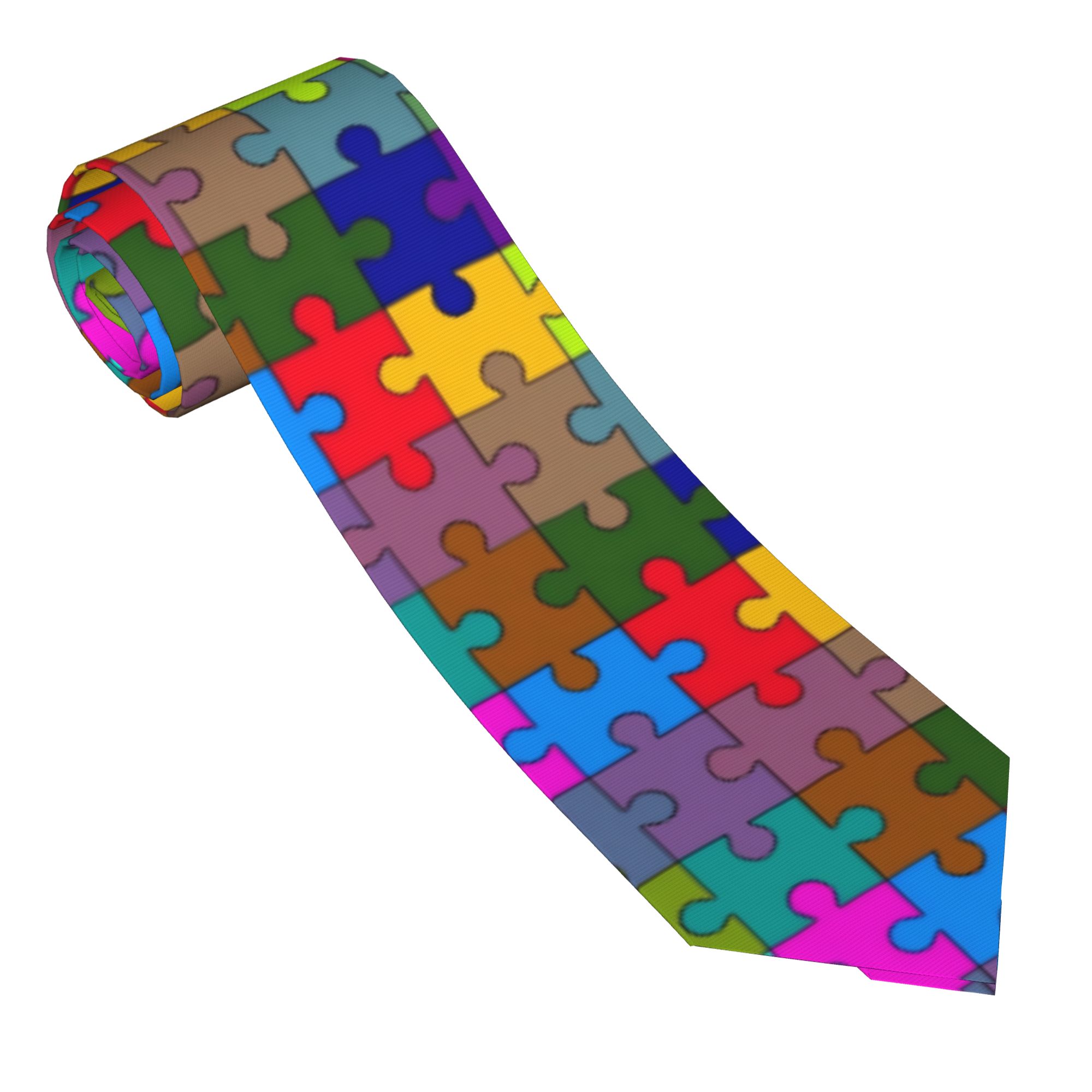 Dark Gradient Puzzle Tie  Wedd - Men Accessories For Wedding review and price