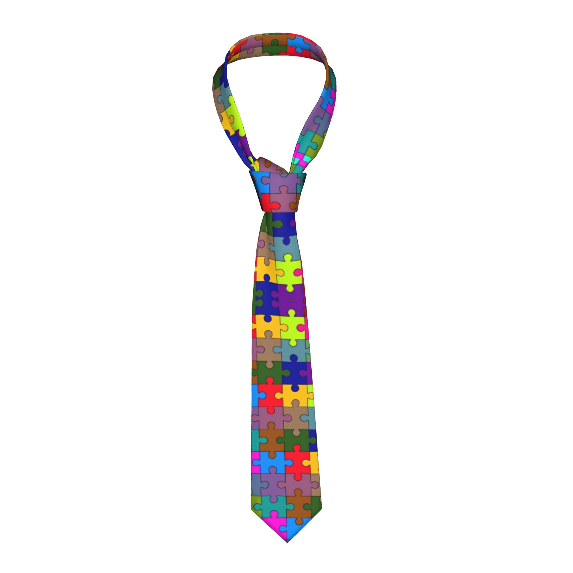 Dark Gradient Puzzle Tie  Wedd - Men Accessories For Wedding review and price
