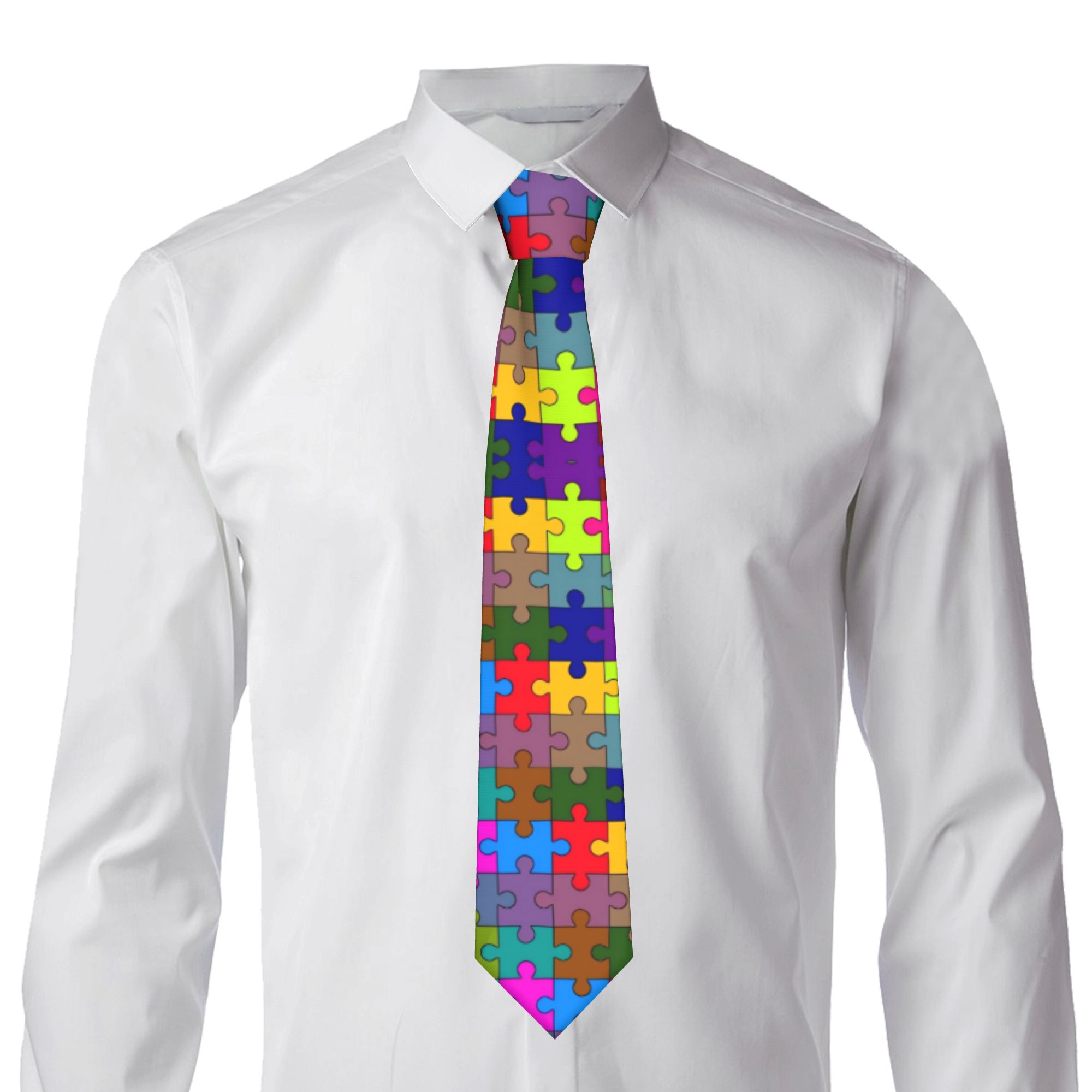 Dark Gradient Puzzle Tie  Wedd - Men Accessories For Wedding review and price