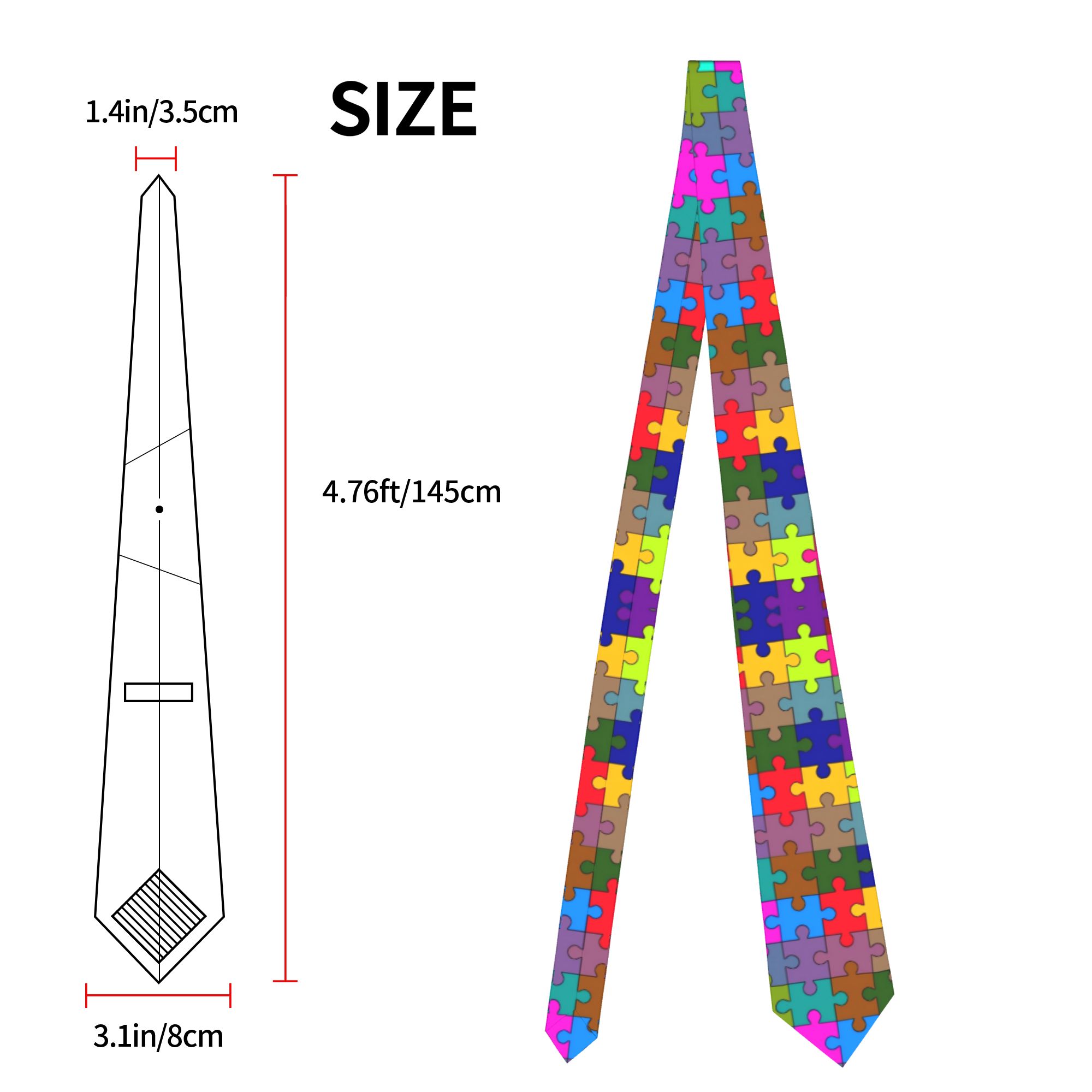 Dark Gradient Puzzle Tie  Wedd - Men Accessories For Wedding review and price