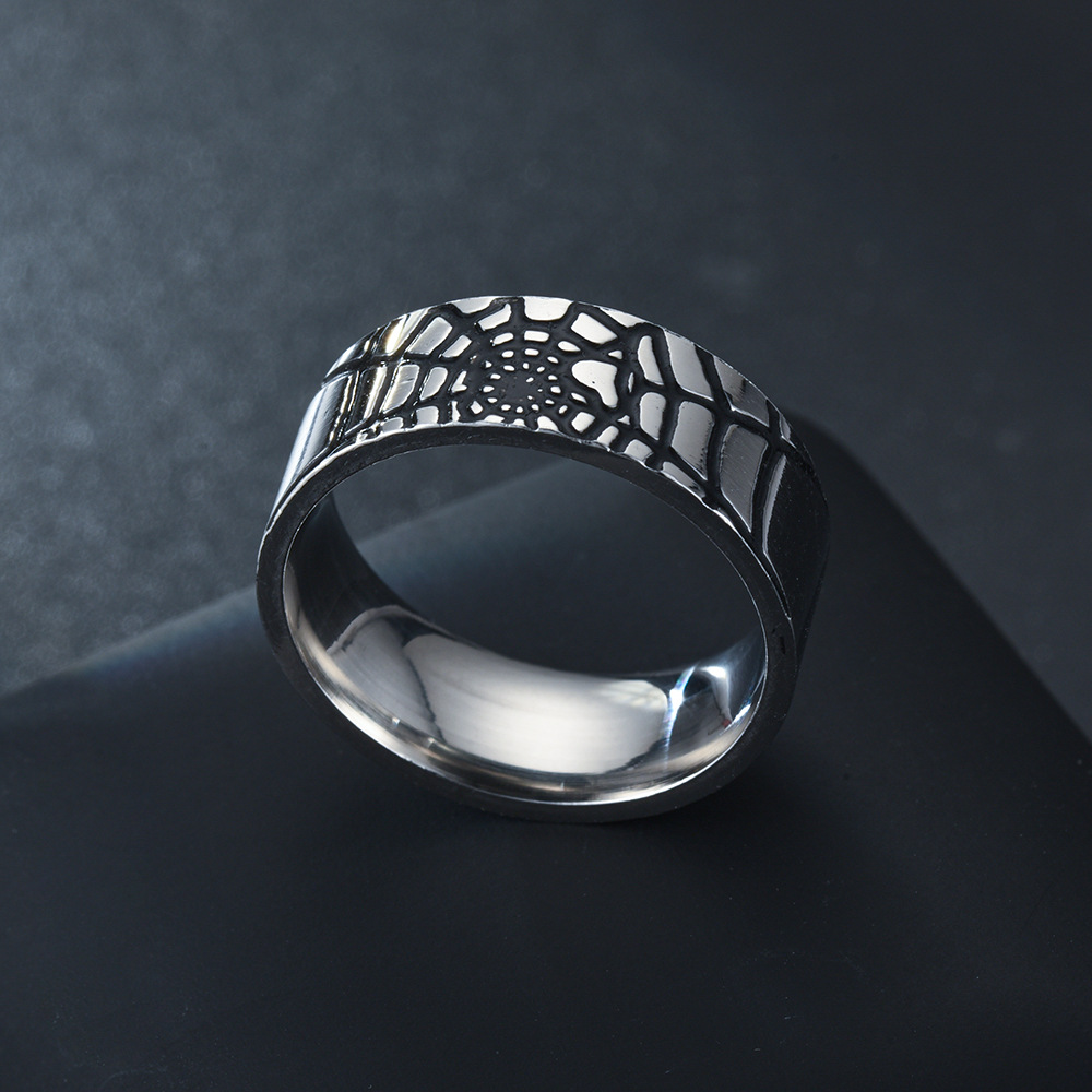 Stainless Steel Simple Spider  - Men Accessories For Wedding review and price