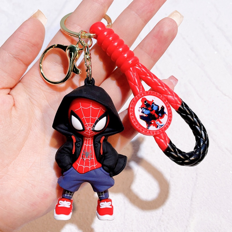 Cartoon Spider Man Silicone Ke - Men Accessories Pendant review and price