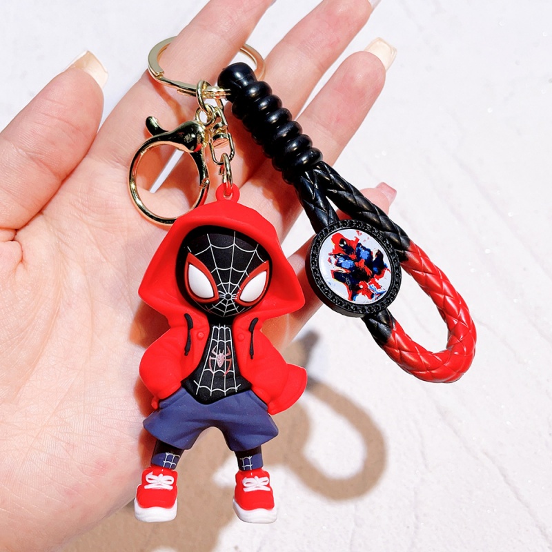 Cartoon Spider Man Silicone Ke - Men Accessories Pendant review and price