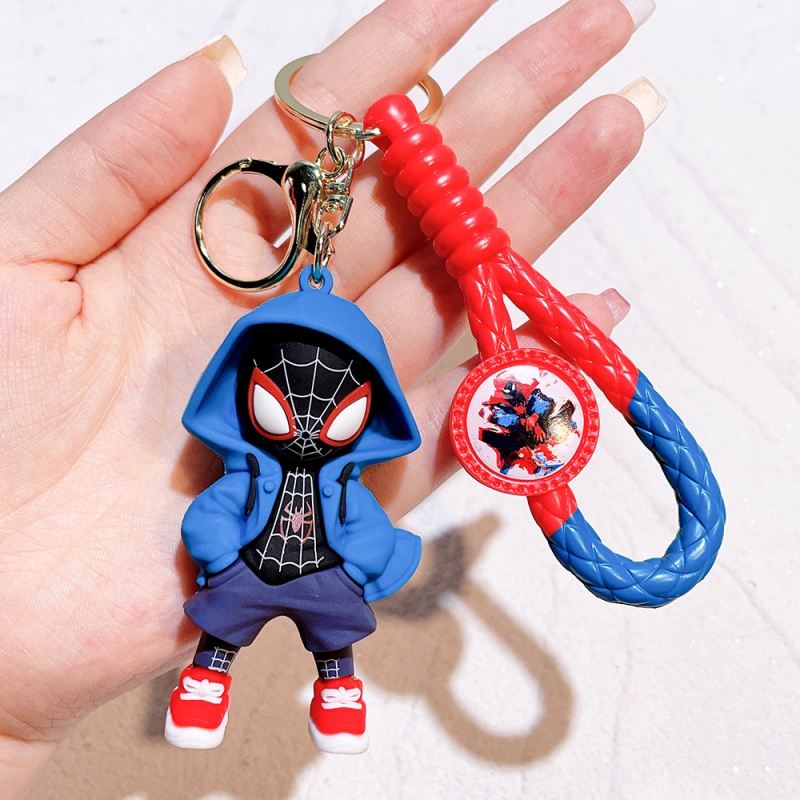 Cartoon Spider Man Silicone Ke - Men Accessories Pendant review and price