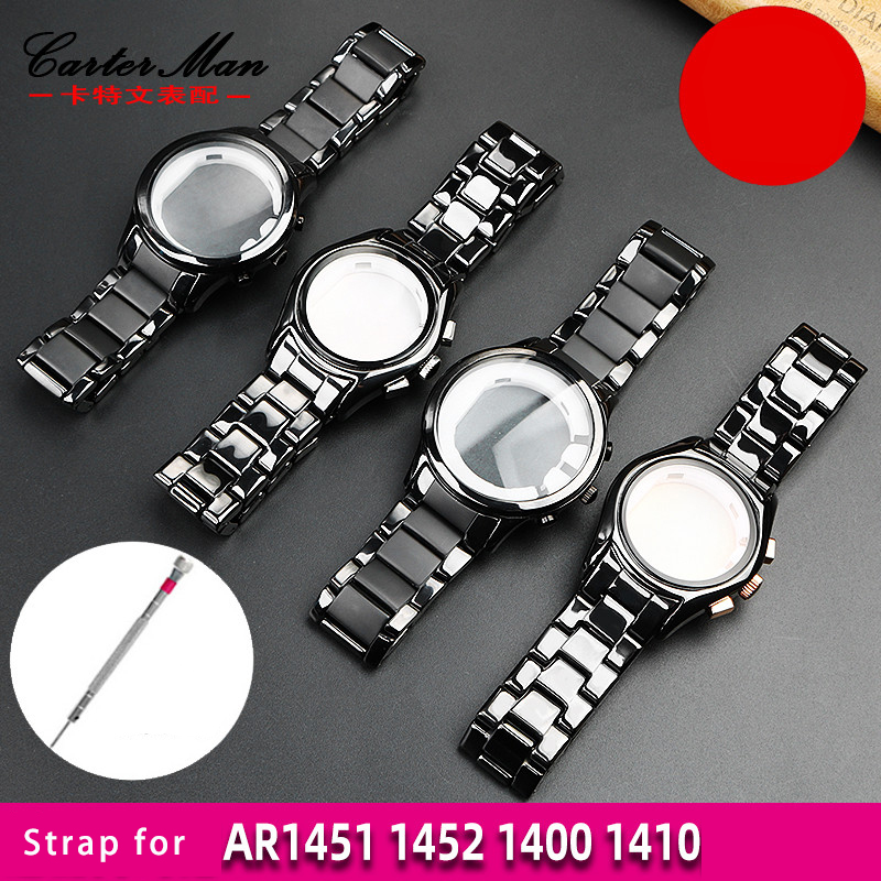 Black ceramic case dial watchb - Men'S Accessories Armani review and price