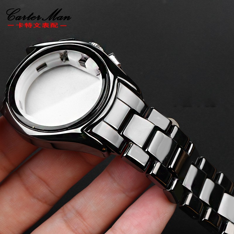 Black ceramic case dial watchb - Men'S Accessories Armani review and price