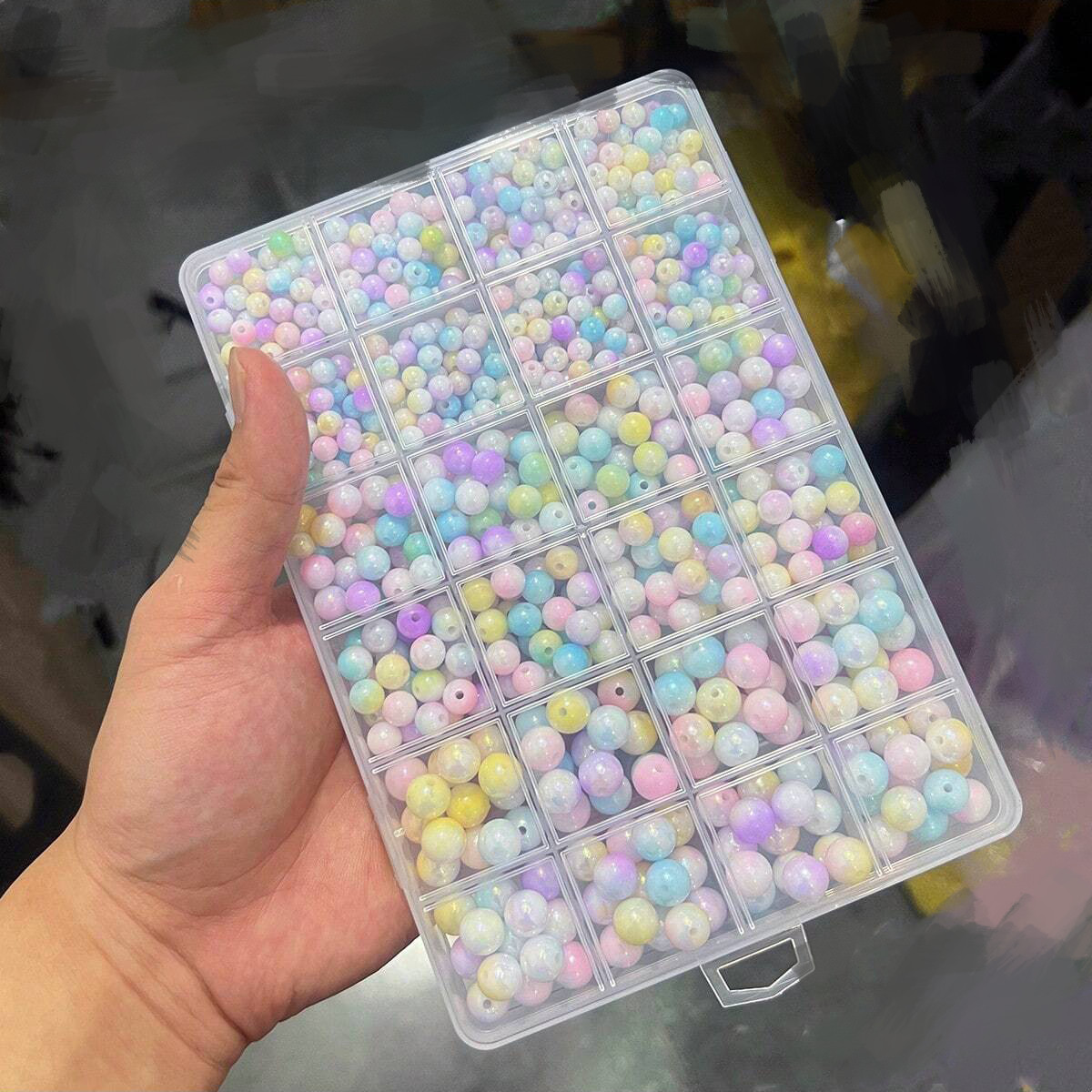 800pcs/24 grid set box 6mm/8mm - Men Accessories For Wedding review and price