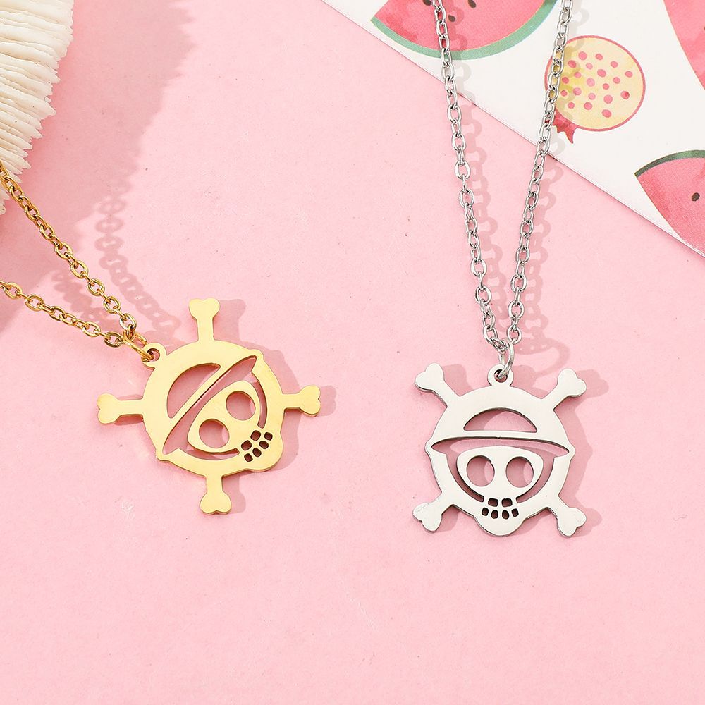 Anime Skull Alloy Hollow Penda - Men Accessories Pendant review and price
