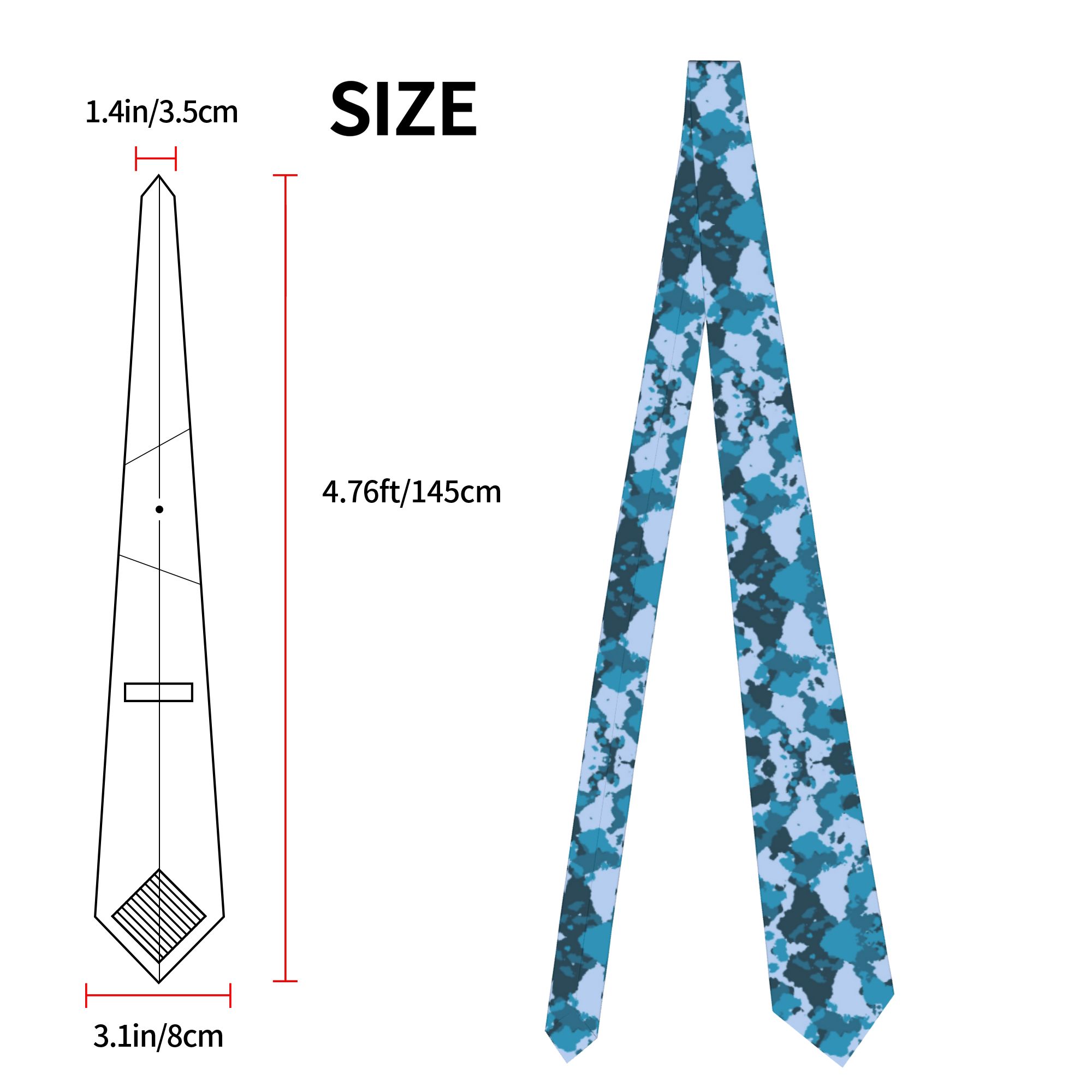 Camouflage Men Neckties Slim P - Men Accessories For Wedding review and price