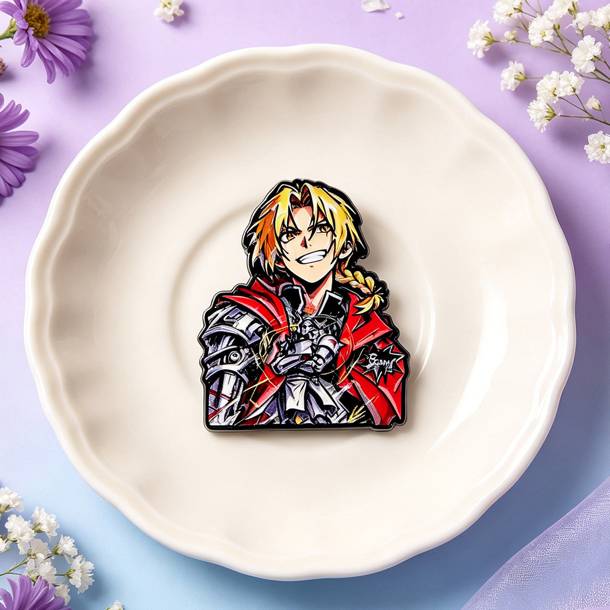 Cool Men Brooch Anime Enamel P - Men Accessories Collection review and price