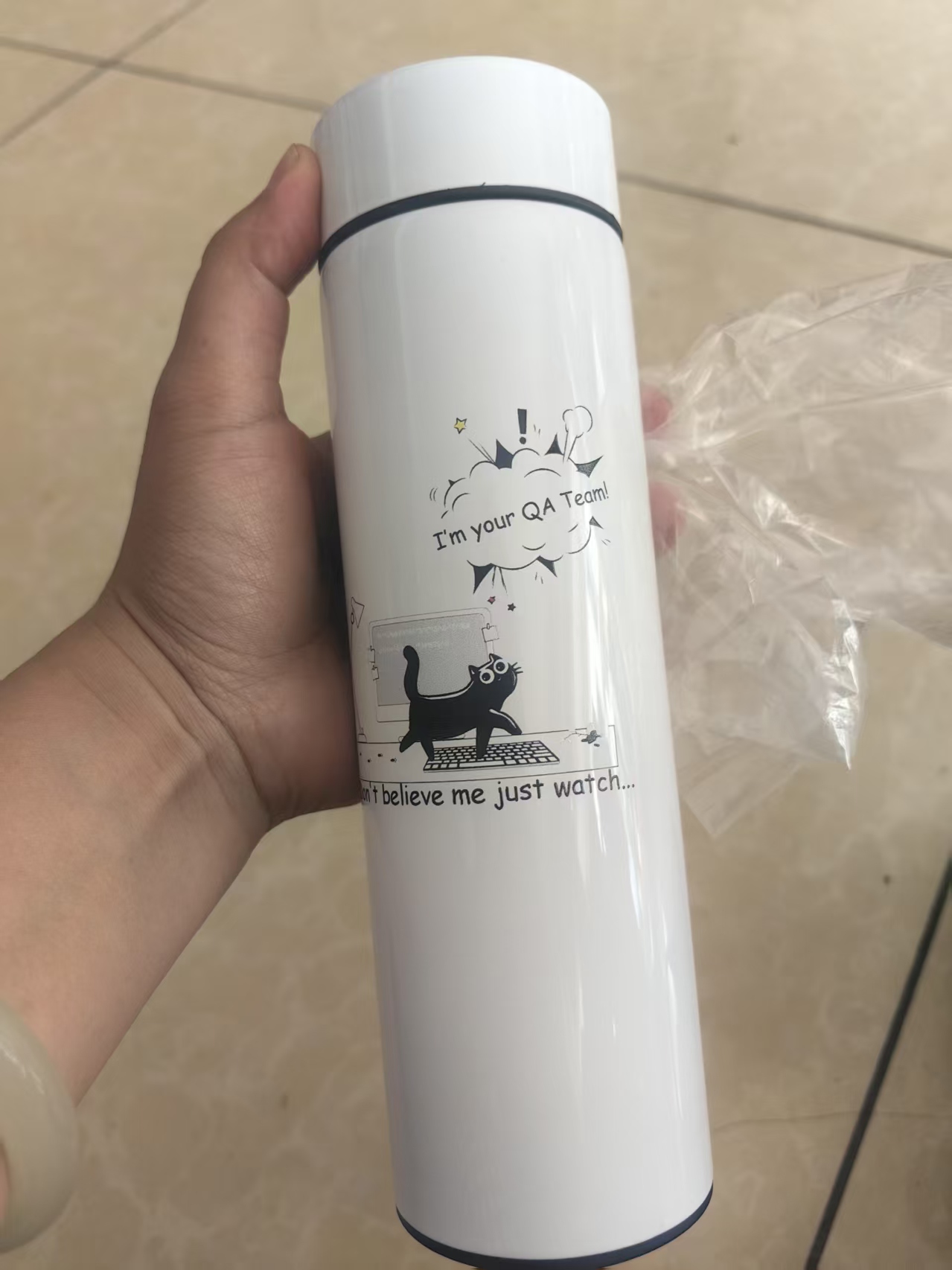 Thermos Sus304 Tea Water Bottl - Flask Stainless Steel review and price