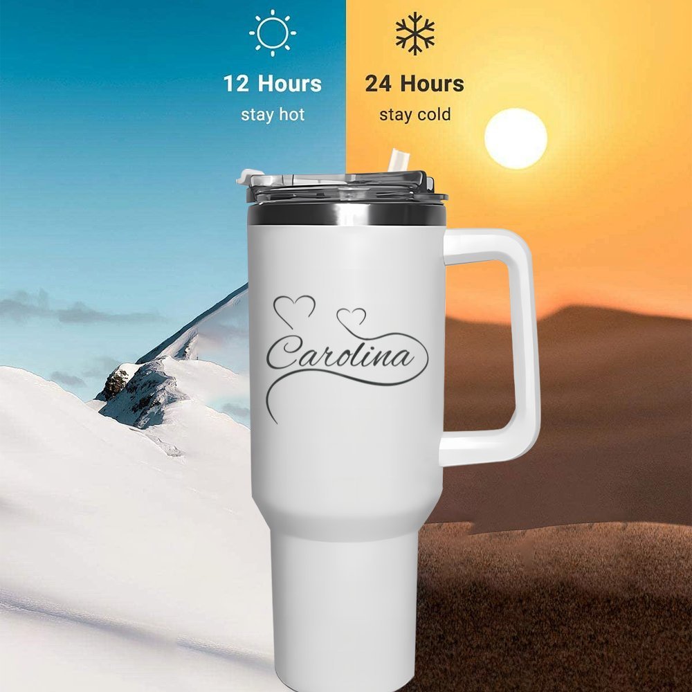 Personalized Name or Text 40oz - Flask Stainless Steel review and price