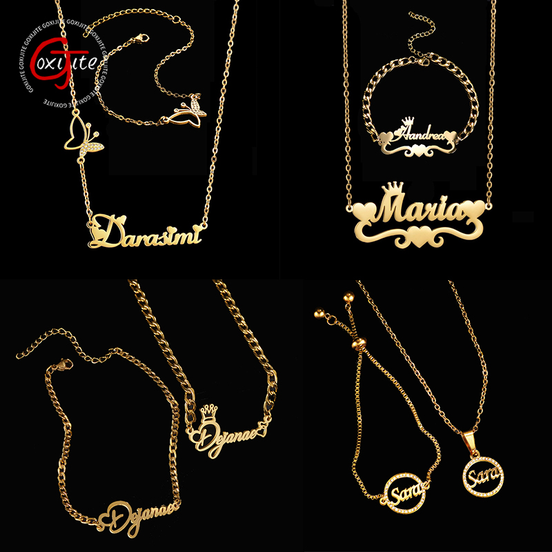 Goxijite Customize Name Neckla - Men'S Accessories Jewelry Bracelet review and price