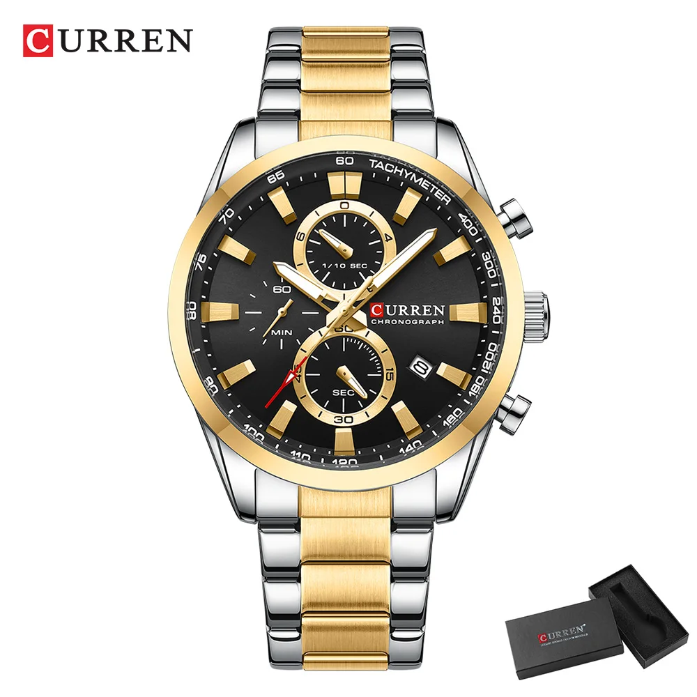 CURREN Casual Quartz Chrono Sp - Men'S Accessories Jewelry Bracelet review and price