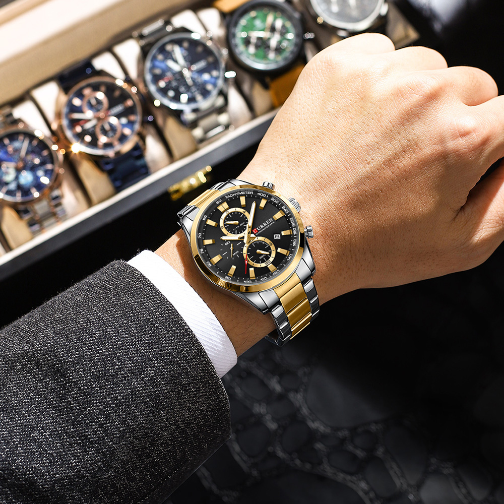 CURREN Casual Quartz Chrono Sp - Men'S Accessories Jewelry Bracelet review and price