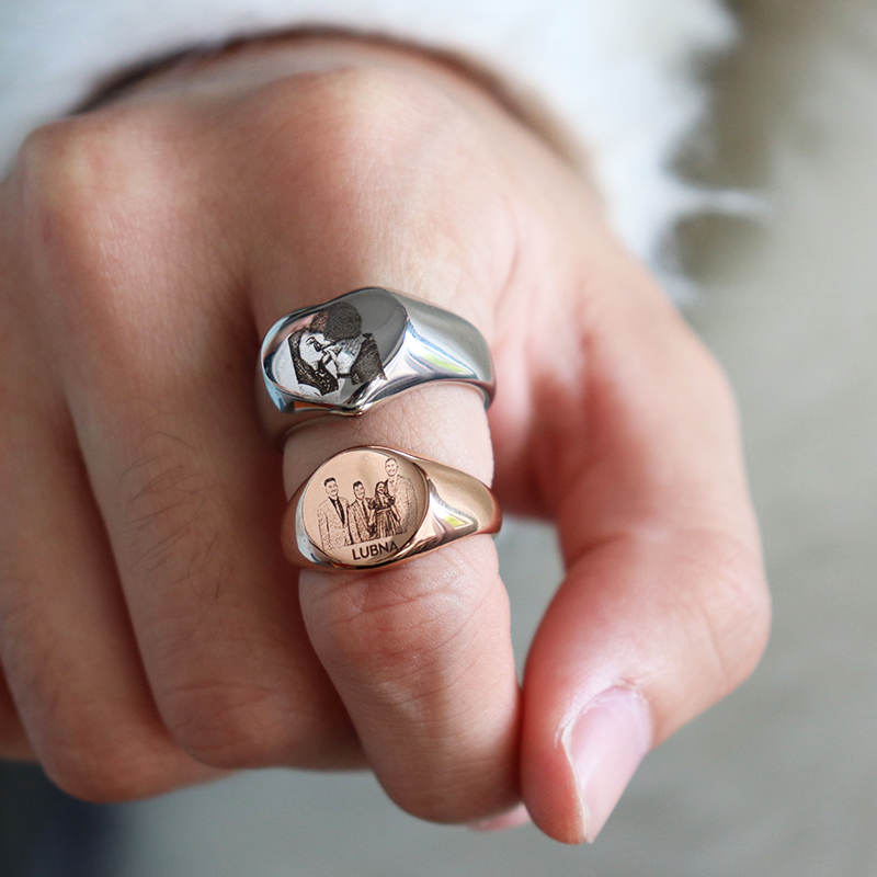 Custom Engraved Picture Logo N - Men Accessories For Wedding review and price