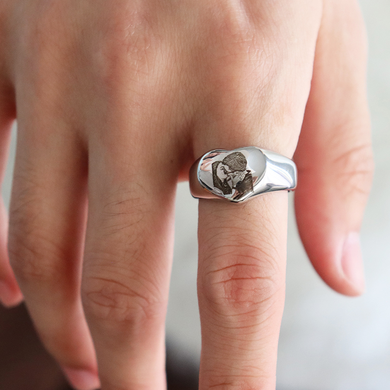 Custom Engraved Picture Logo N - Men Accessories For Wedding review and price