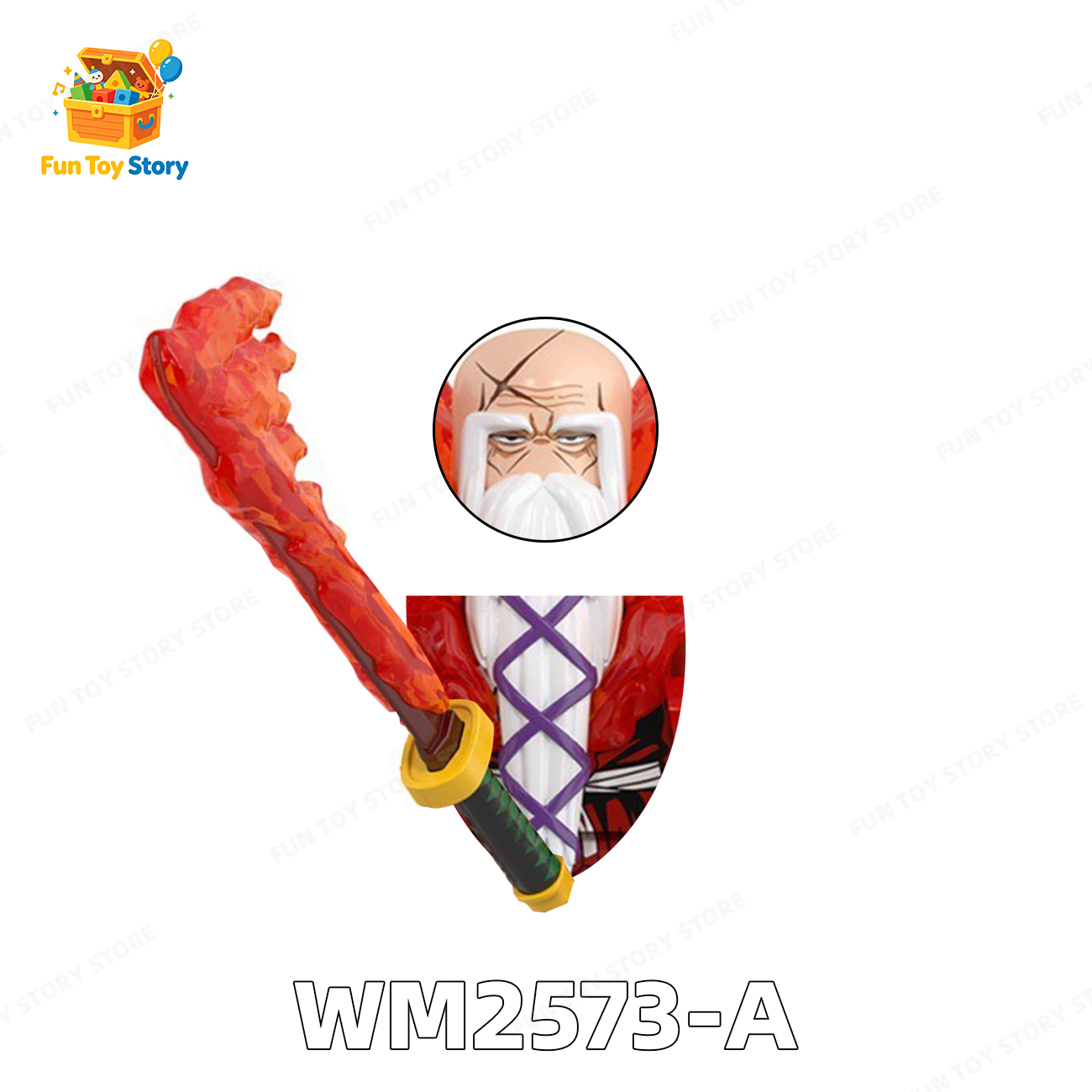 WM6164+WM2573-A Block Man Toy  - Men Accessories Collection review and price