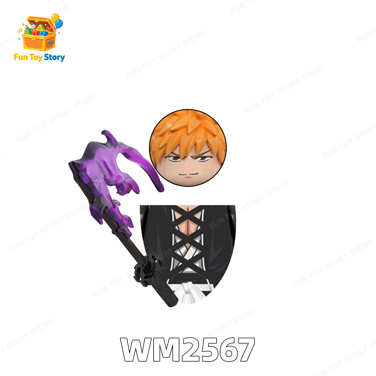 WM6164+WM2573-A Block Man Toy  - Men Accessories Collection review and price