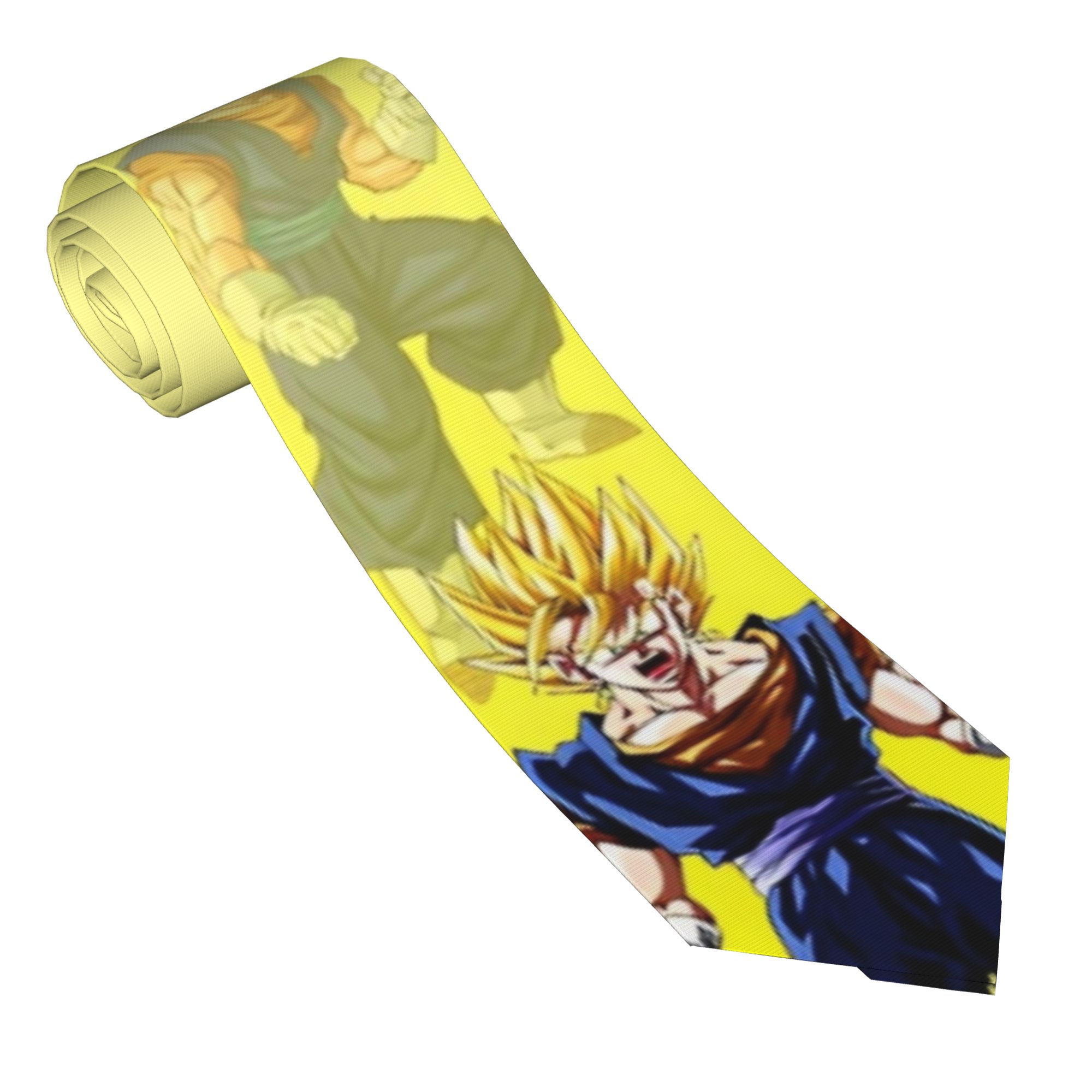 DBZ Z Characters Pattern Neckt - Men Accessories For Wedding review and price