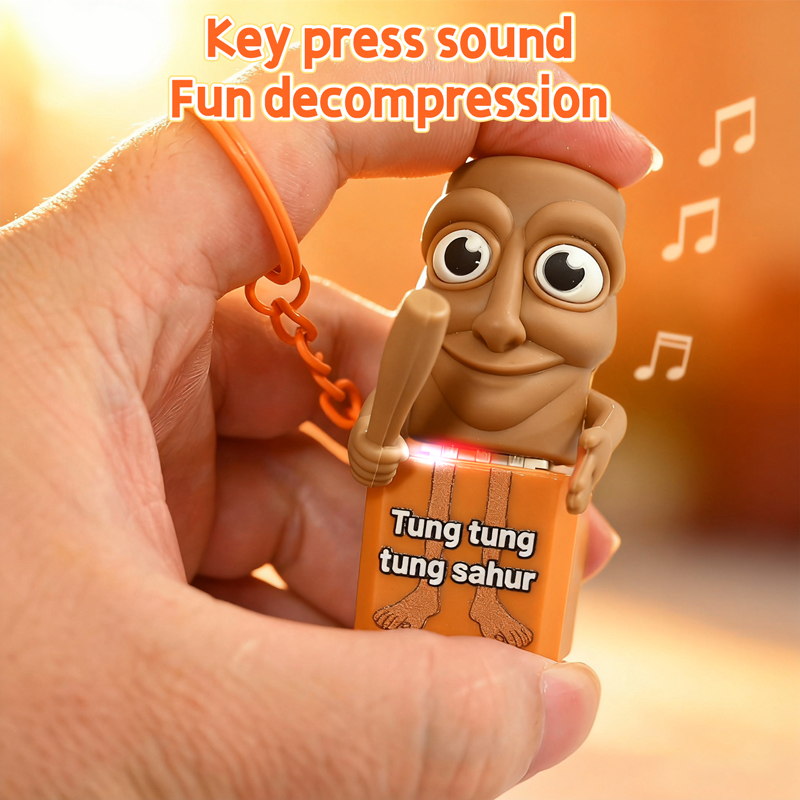 New Tung Tung Tung Sahur Keych - Men Accessories Pendant review and price