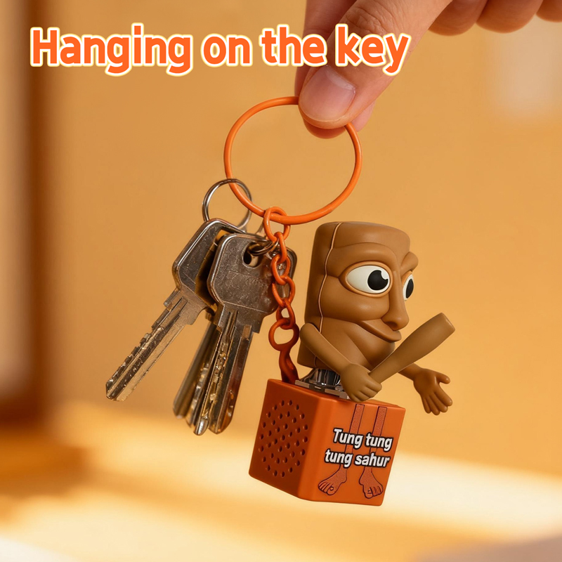 New Tung Tung Tung Sahur Keych - Men Accessories Pendant review and price