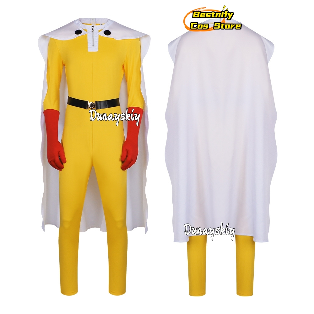 Saitama MAN Cosplay Jumpsuit C - Men Accessories Korea review and price