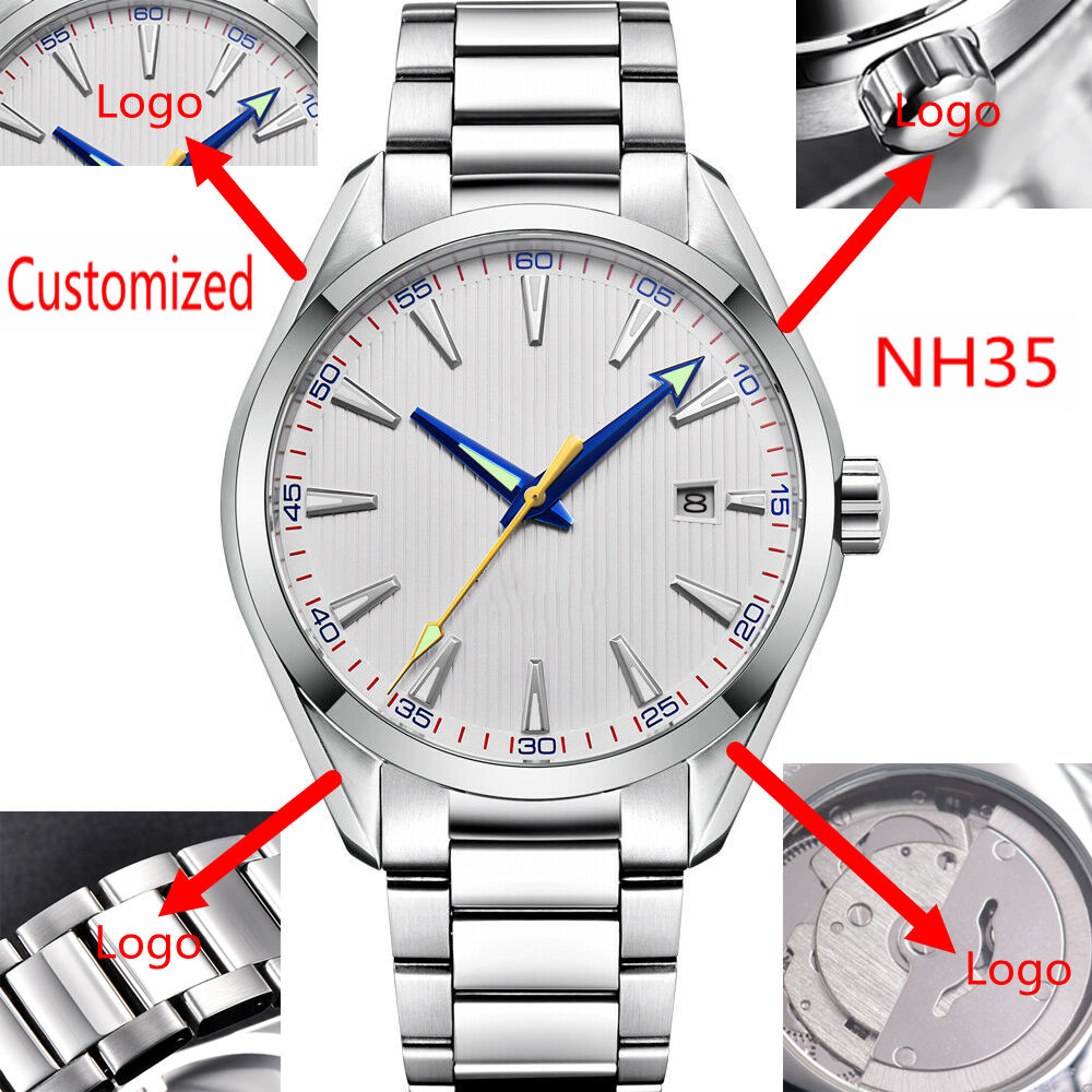 Custom Logo 41mm Men Miyota/NH - Men'S Accessories Jewelry Bracelet review and price