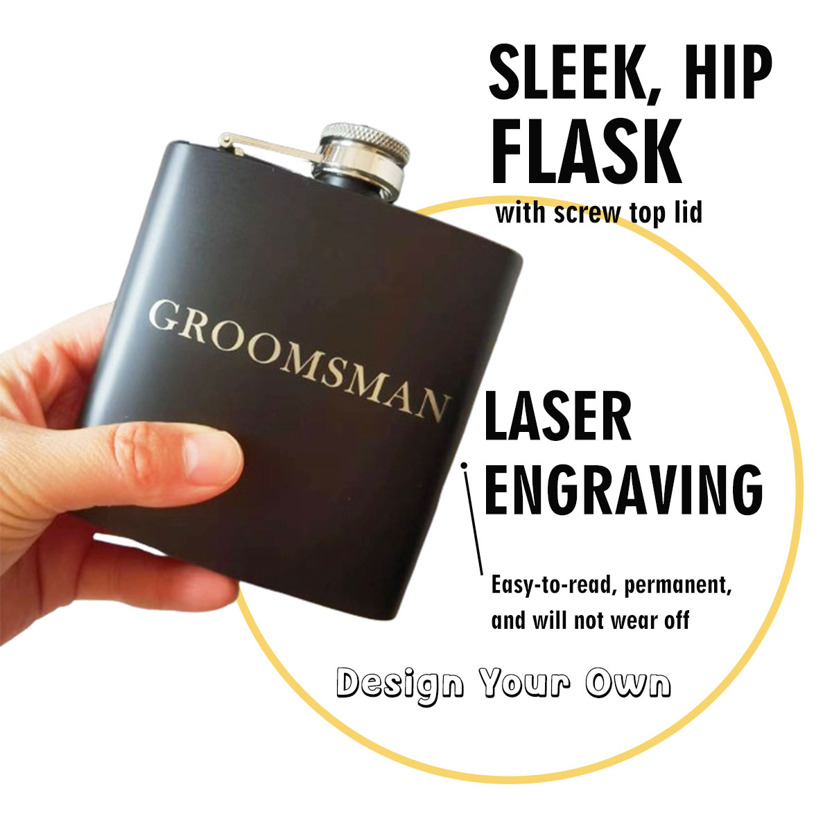 Custom Engraved Flask for Men  - Flask Stainless Steel review and price
