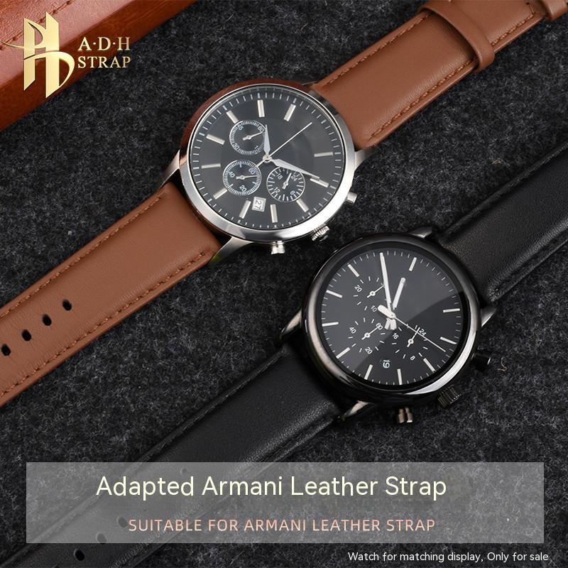 Calfskin Strap Soft For Armani - Men'S Accessories Armani review and price