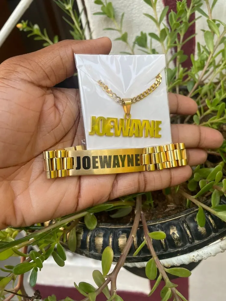 Custom Men Name Necklace Big B - Men'S Accessories Jewelry Bracelet review and price